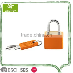 Colorful Portable Brass Padlock With Keys thumbnail-1