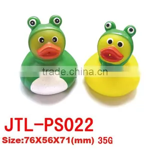 Bath Duck Toys With Horns on Heads thumbnail-1