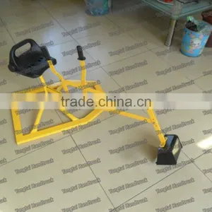 Yellow Rolling Kids Sand Digger thumbnail-3
