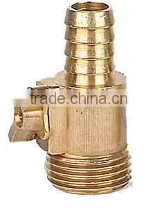 Brass Coupling With Valve thumbnail-1