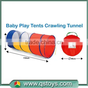 New Product Outdoor Game Toy for Kid Crawling Tunnel Tent Set thumbnail-1