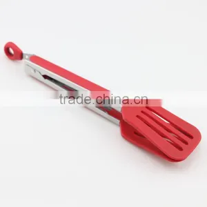Heat Resistant Kitchen Food Cooking Spatula Tongs thumbnail-1