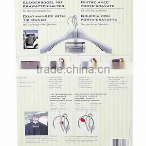 Coat Hanger With 2 Functions / Novelty Coat Hangers thumbnail-1