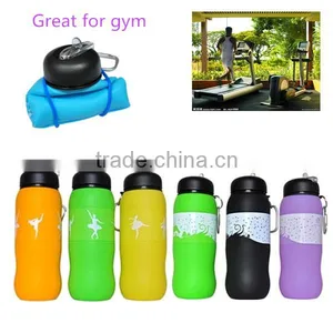 Small Manufacturing Ideas Silicone Folding Water Bottle thumbnail-4