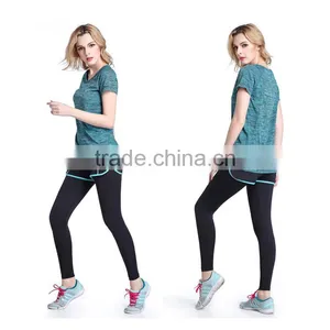 Latest Design High Quality Yoga Pants Running Tights for Women thumbnail-2
