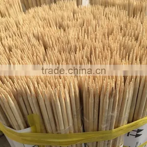 Nature Bamboo Pointed End Poles For BBQ thumbnail-2