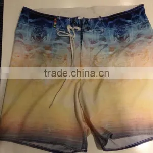 Beach Wear 2014 Mens Beach Shorts Oem Custom Sublimation Beach Short thumbnail-1