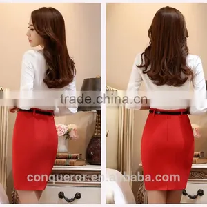 Custom Made Dress Shirt Long Cotton Shirt Elegant for Office Lady thumbnail-1
