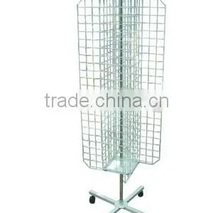Rotating Wire Mesh Display Racks and Stands thumbnail-3