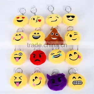 Hot Sale Caroon Cute Turtle Keychain Emoji Plush Keychains thumbnail-1