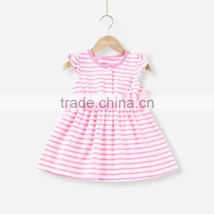 Mom and Bab 2017 Summer Baby Children Clothes Girl Nice Dress Party Wear Factory Price thumbnail-1
