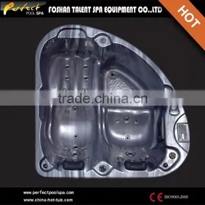 Acrylic Material and Combo Massage (Air & Whirlpool) Massage Type 2 Person Hot Tubs thumbnail-1