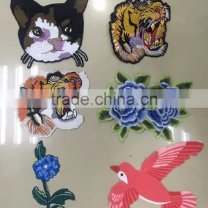 Embroiderey Animal and Flower Badge Designs thumbnail-1