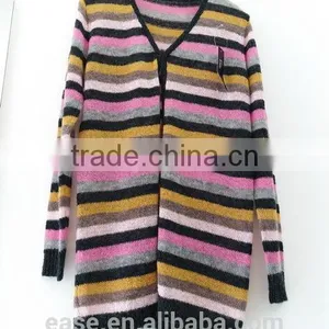 China Sweater Pullover Fine-gauge V-Neck Sweater Women thumbnail-1