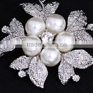 F20042N Beautiful Flower Brooch Pins Elegant Fashion Brooch thumbnail-2