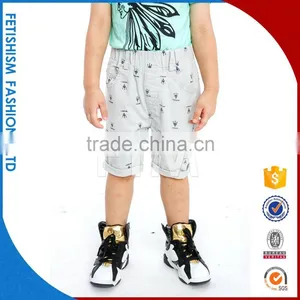 Popular Wholesale Custom Fabric Cotton Football Short Mesh Summer Cheap Boys Shorts Pull on Pattern thumbnail-1