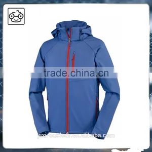 OEM Wholesale Custom Men Winter Coats Hoody Softshell Jacket Men's Coat thumbnail-1