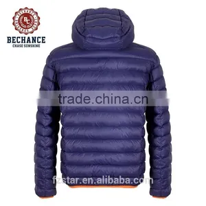 OEM Custom Hot Sell Men's Foldable Ultralight Down Jacket M1014 thumbnail-2