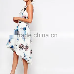 Hot Selling New Collection Comfortable Floral Print Casual Dress for Women thumbnail-5