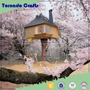 High-level Design Outdoor Artificial Tree House Artistic Simulation Artificial Tree House thumbnail-5