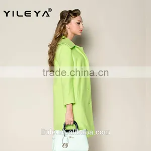 High Fashion Winter Plain Luxury Elegant Women Long Coat Turkey, Women Model Coat thumbnail-6