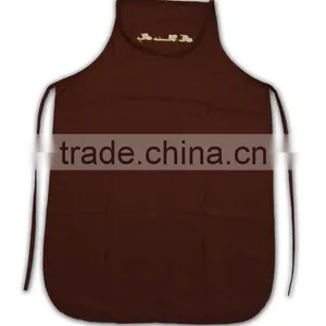 2015 Design Wholesale Promotional Solid Color Disposable Kitchen Apron thumbnail-6