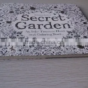 Secret Garden 96 Pages English Edition Coloring Book For Children Adult Relieve Stress Kill Time Graffiti Painting Drawing Book thumbnail-1
