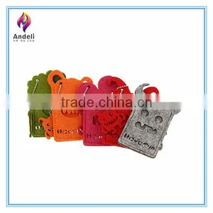 Colorful Felt Money Clip Key Ring Credit Card Holder thumbnail-1