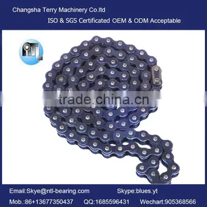 SS Roller Chains B Series 12B-1 Simplex Roller Chains and Bushing Chains Bike/Bycicle/Motorcycle Chain thumbnail-1