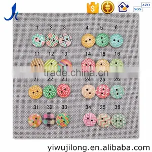 Bread Wood Button With Two-hole Button thumbnail-1