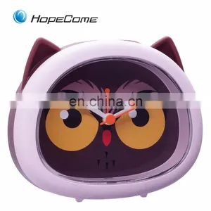 Hot Sale Silicone Desktop Animal Clock thumbnail-2