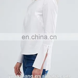New Look Tie Back Flare Sleeve Women Saree Blouse Designs thumbnail-4
