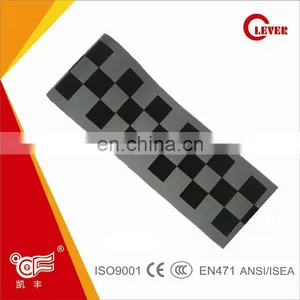 Grey High Reflective Tapes Print Black Square Logo EN471 Class2 thumbnail-1