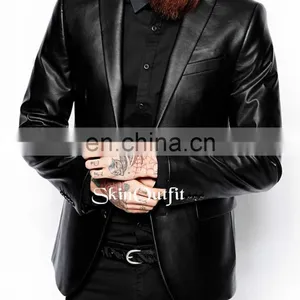 Mens Leather Blazers thumbnail-1