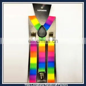 Wholesale Cheap Classic Solid Colour Suspender, Fashion Suspenders, Clips Suspenders thumbnail-1