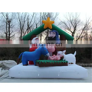2017 Hot Sell Christmas Decoration Inflatable Goddess and Jesus Baby the Nativity Story thumbnail-1