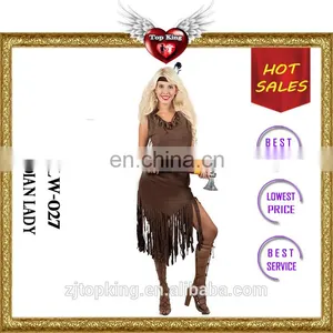 Special Holiday Lady Sexy Dress Halloween Indian Lady Costumes for Woman thumbnail-1