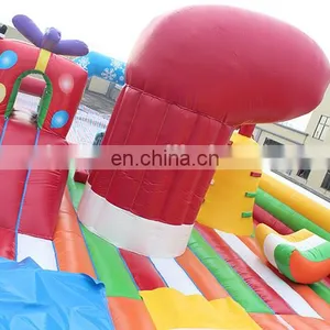 Good Design Kids Fun City Jumping Bounce Castles Inflatable Christmas thumbnail-2