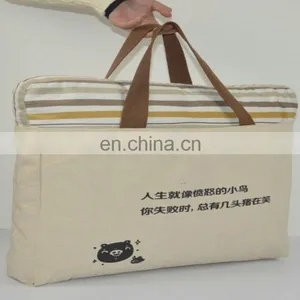 OEM Zipper Gift Bag Canvas Wedding Favor Tote Bag thumbnail-6