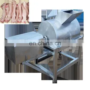 Slaughtering Equipment Pig Feet Dehair Machine/Cow Hoof Dehair Machine Pig Feet Hair Removing Machine thumbnail-1