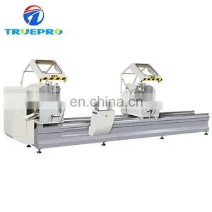Cutting Aluminum Frame And PVC Machine CNC Precision Mitre Double Head Miter Saw thumbnail-1