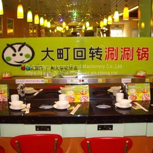 Hot Pot Food Belt Conveyor Belt Rotary Conveyor System thumbnail-4
