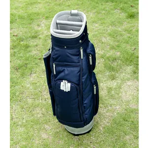 Polyester Material Navy Color Golf Caddy Bag With Custom Logo thumbnail-5