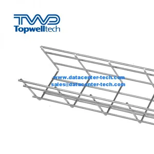 Hot Dipped Galvanised 150mm Wire Basket Cable Tray thumbnail-5