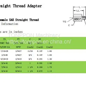 Female Straight Thread Adapter 6404 thumbnail-1