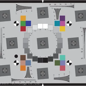 Sine Image ISO 12233:2014 Enhanced ESFR (Edge SFR) Test Chart for Camera Lens Customized Available thumbnail-1