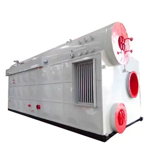15ton SZS Water Tube Type Lpg Gas Oil Diesel Fired Steam Boiler for Salt Production thumbnail-4