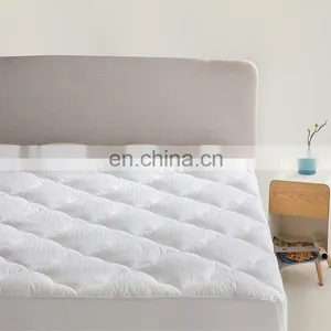 2020 Popular Cotton Damask Jacquard Quilted Mattress Pad thumbnail-1
