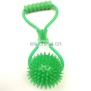 Pet Toy Interactive Spiked Elastic Drawstring Ball Molar Dog Toys Tpr thumbnail-5