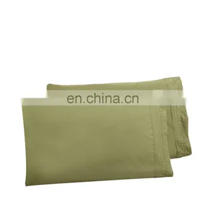 Solid Sheet Sets 100% Polyester Mattress Covers Green Flat Sheet Sets thumbnail-4